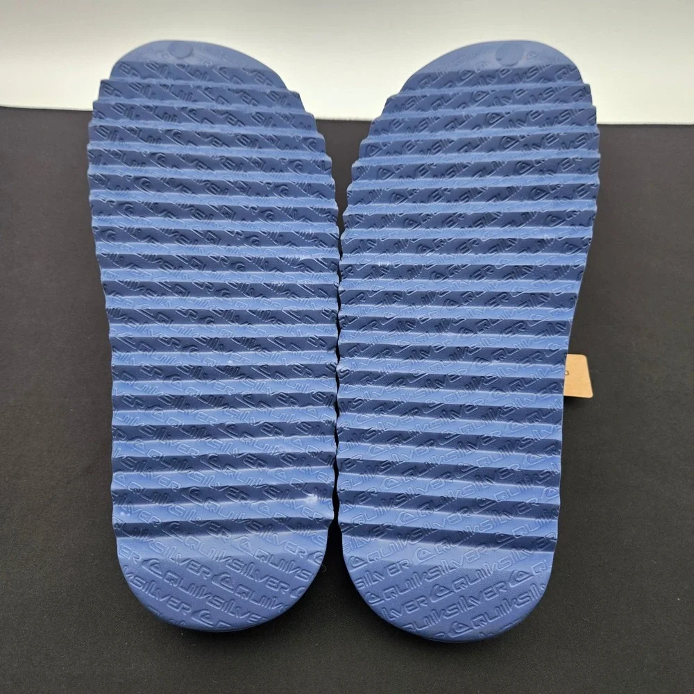 Quiksilver Cloudbreak Blue Slide Sandals Mens Size 12 EVA Beach Pool AQYL101307
